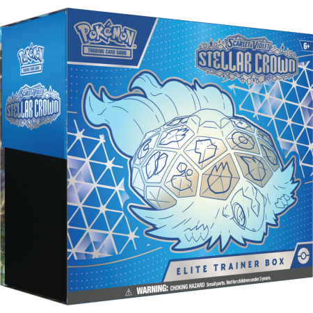 POKEMON SV 07 Stellar Crown Elite  Trainer Box